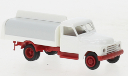 Brekina 37147 - H0 - Hanomag L 28 mit Getränkeaufbau Economy - weiß/rot